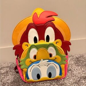 Loungefly Multicolor Cartoon Character Backpack